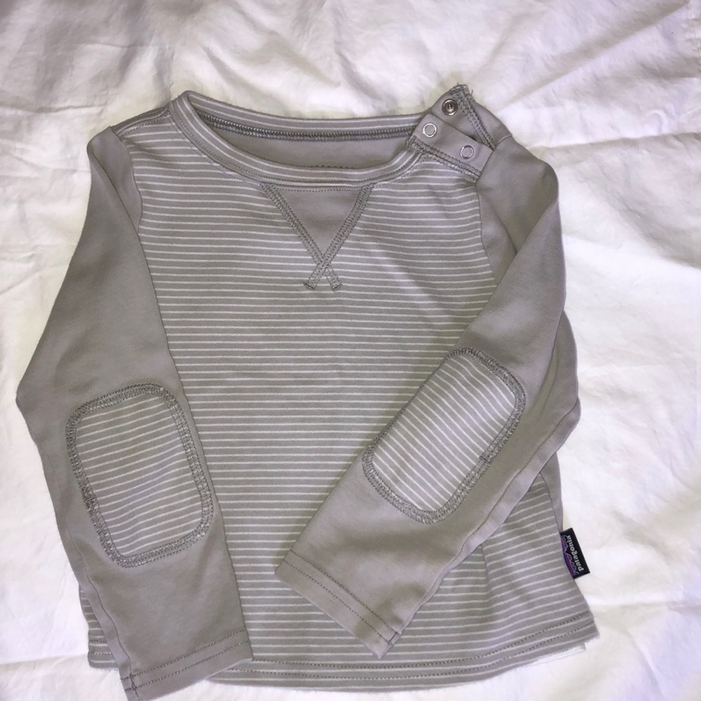 Patagonia Organic Cotton Long Sleeve Shirt, 18-24M